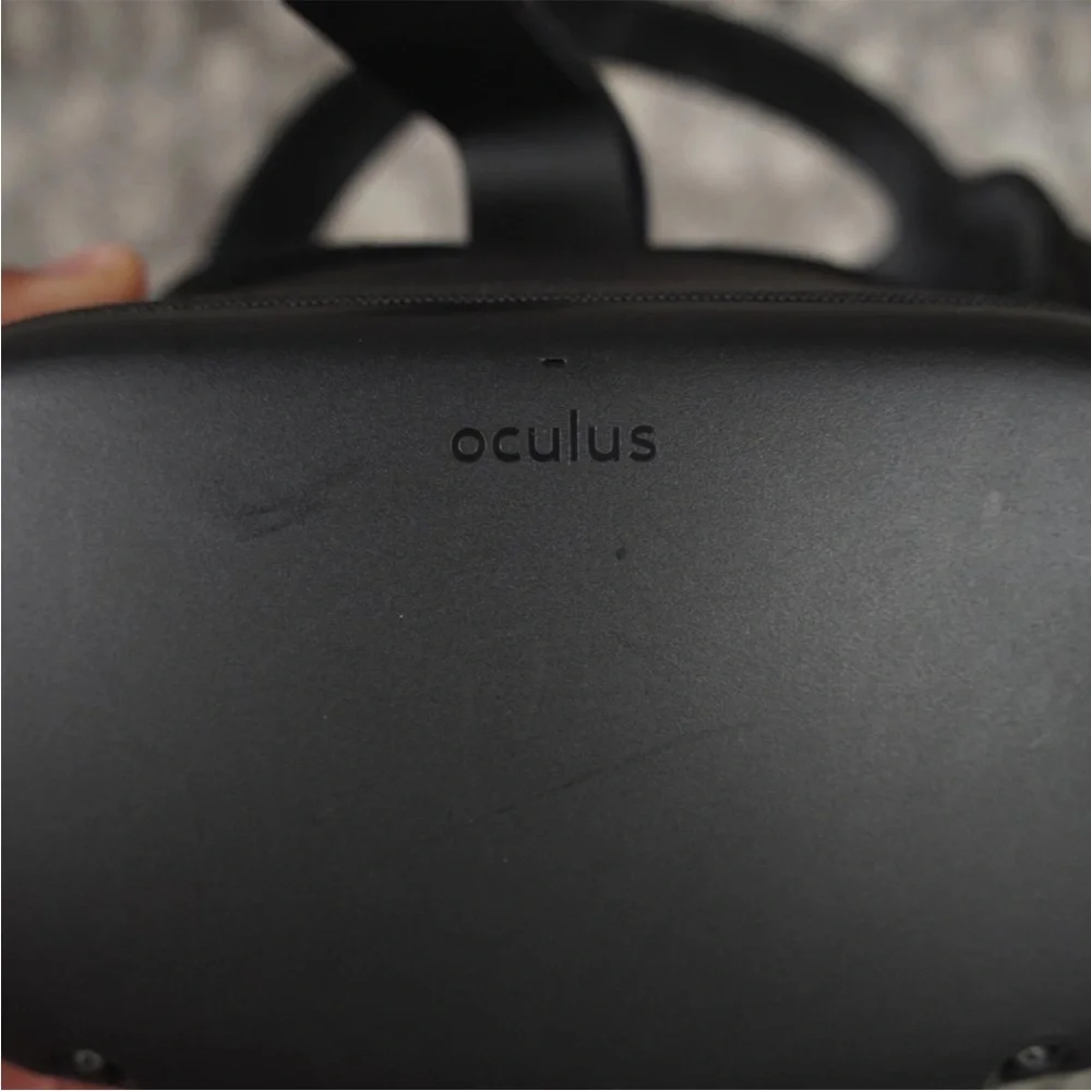 Meta Oculus Quest 1 Standalone VR 128GB W/ Carry Bag 2 Controllers Tested